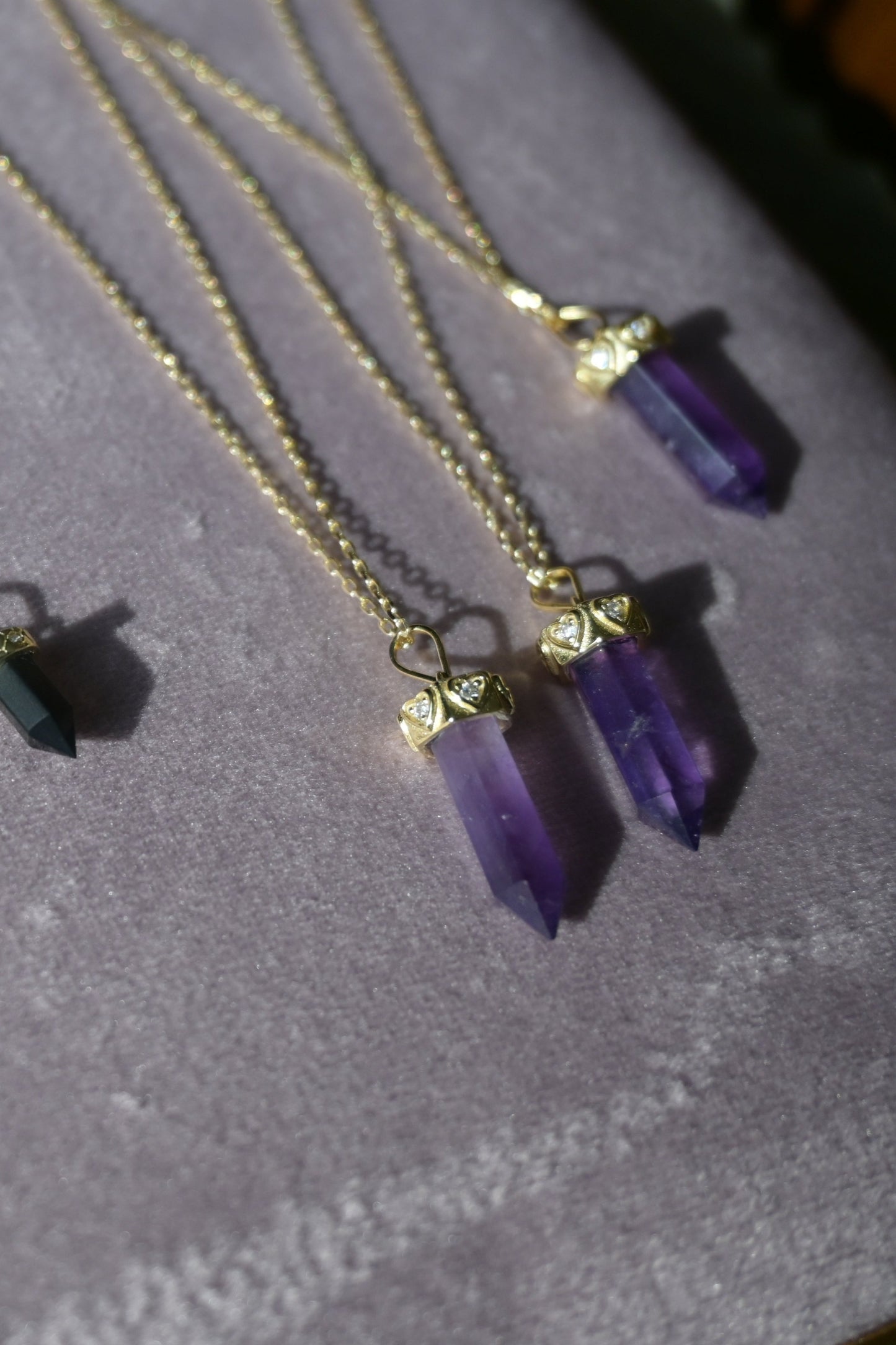 Amethyst necklace